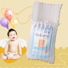 Emballage sain pour bébé avec poudre en laiton Sacs à colonne d&#39;air